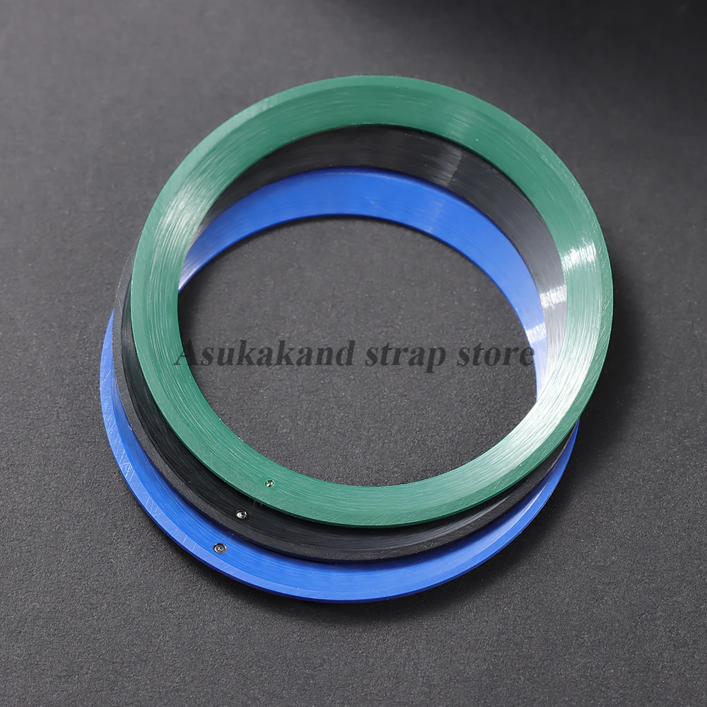 38 مللي متر سبائك السيراميك ساعة الحافة إدراج حلقة المنحدر ل رولكس صالح 40 مللي متر ساعة حافظة NH35 NH34 GMT الغوص الرجال ساعة جزء الملحقات