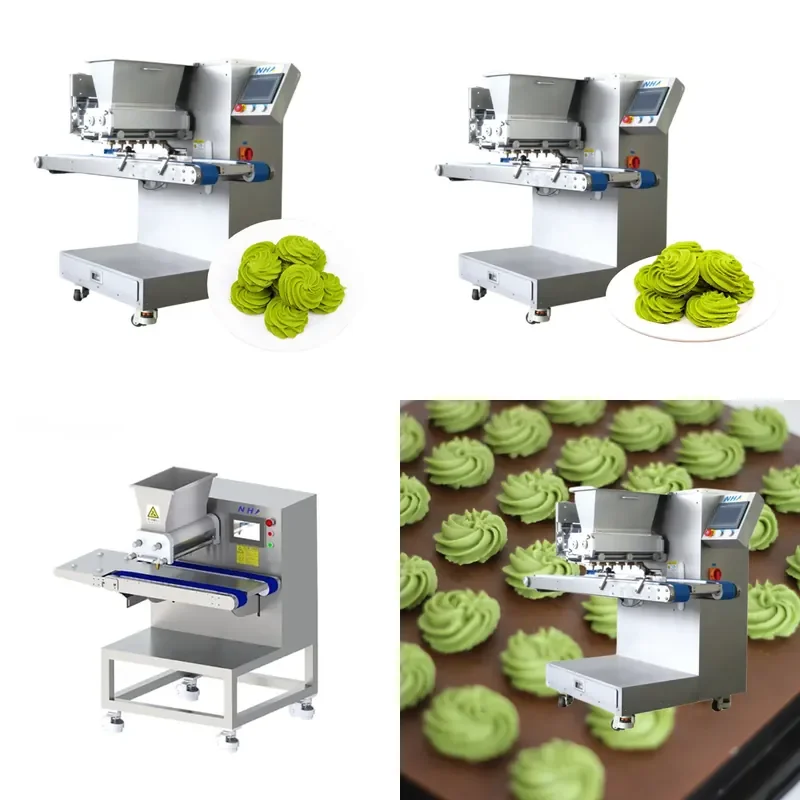 Commercial Industrial Baking Machinery Biscuit Makers Macaron Machines 3D Biscuit Storage