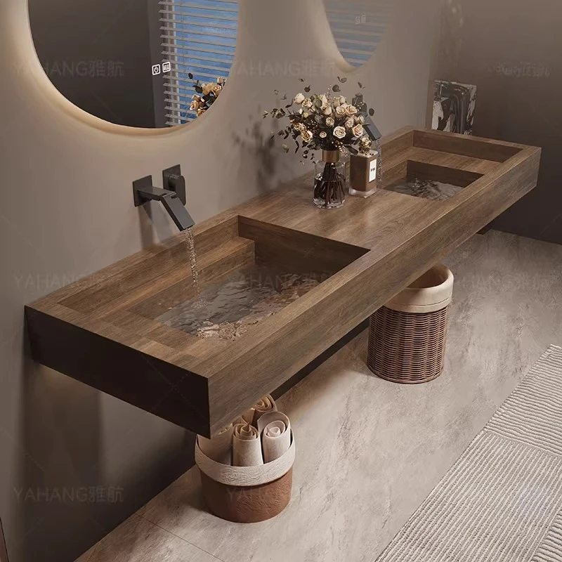 

Transparent glass bottom washbasin high-end bathroom washbasin hotel washbasin