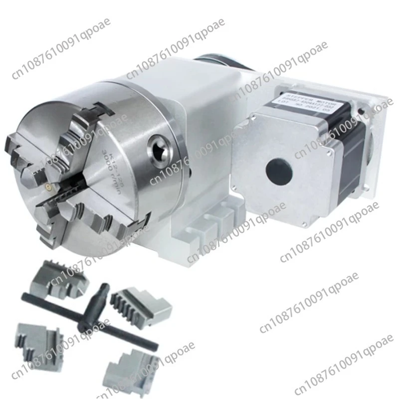 3 Jaw/4 Jaw CNC Dividing Head Quick Indexing Safe and Durable Stable Performance