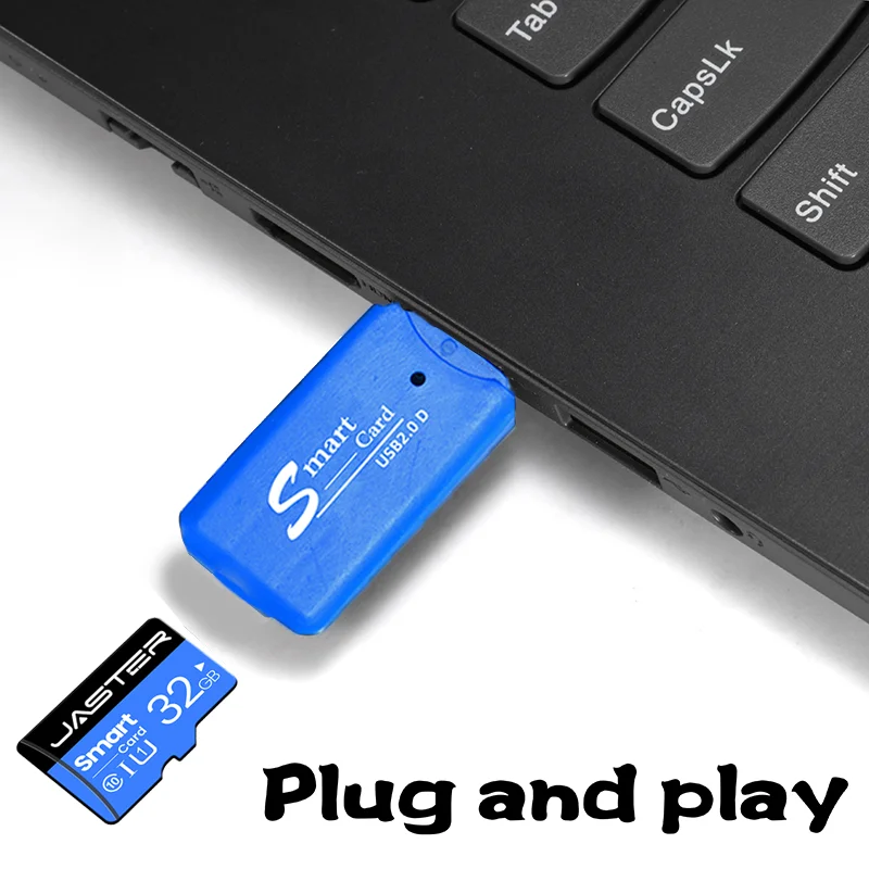 Kartu Memori TF Pen Drive 128GB 64GB Kecepatan Tinggi Stik Memori SD Pintar 32GB Kartu SD Kelas 10 Baca dan Tulis Kecepatan Tinggi untuk Tablet