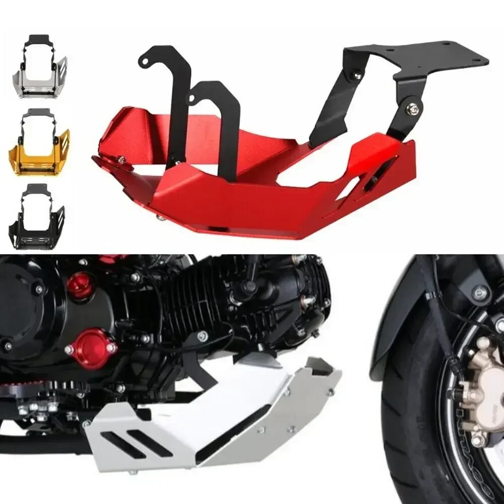 

5speed transmission Front Skid Plate Engine Low Mud Bash Cover Protection Frame Guar For MONKEY125 MONKEY 125 Grom MSX 2019-2023