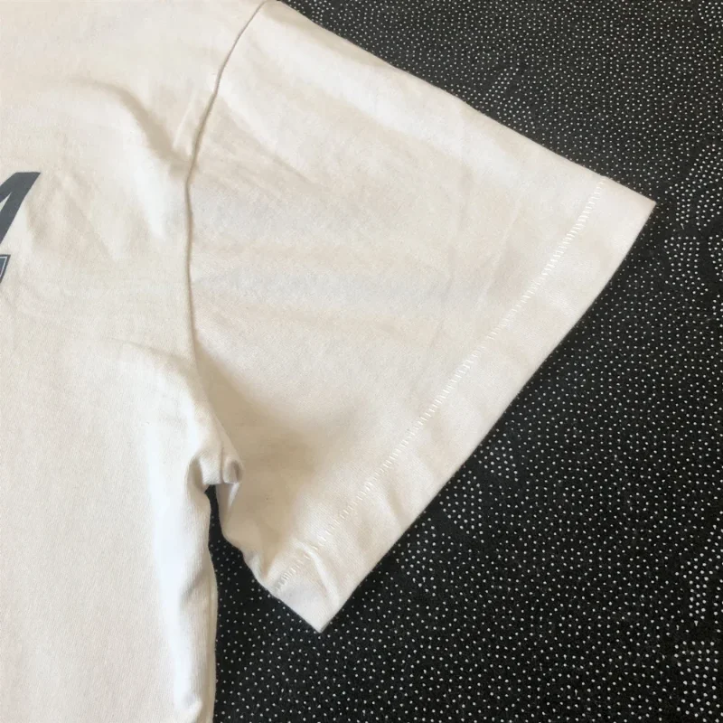 SAINT OF MICHAEL Fashion Streetwear Tops Luxury Brand Astronaut Graphics Printed Tee Vintage Clothing 100%Cotton T Shirt Men