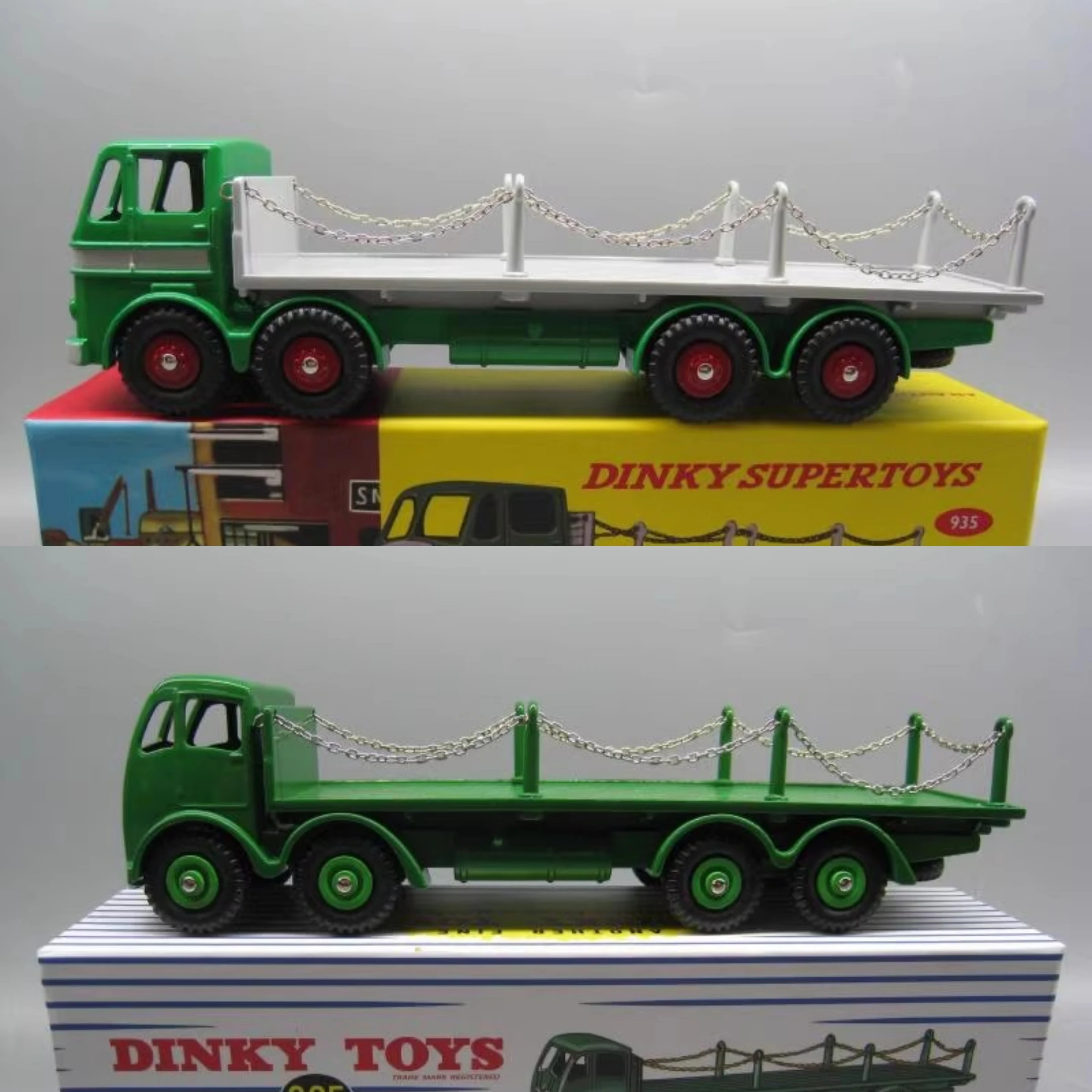 Литые под давлением игрушки DINKY в масштабе 1/43 LEYLAND, плоский грузовик, транспорт, модель автомобиля из сплава, Коллекционная игрушка, подарок, сувенир, украшение для дисплея