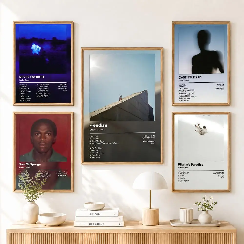D-Daniel C-Caesar Poster Home Living Bed Room Bar Hallway Sticky Wall Art Printing Aesthetic Decor