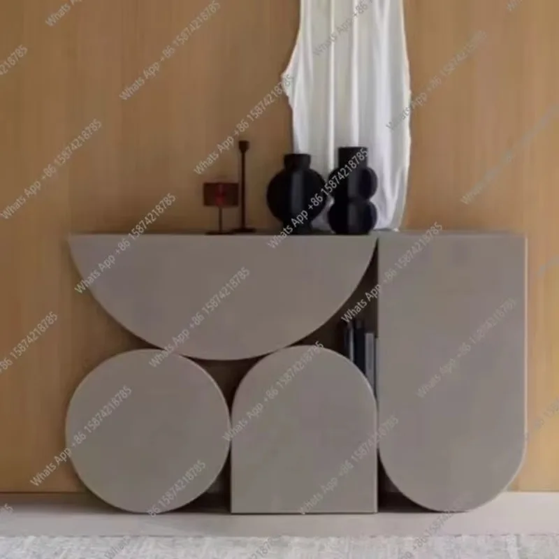 

Xx Italian Light Luxury Entrance Cabinet, Living Room, Household Entry Entrance Table, Corridor Entrance Table