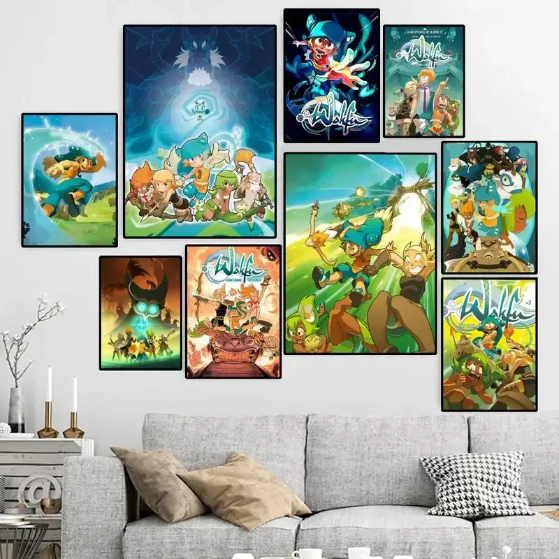 Wakfu HD Canvas Poster | Customizable Cool Game Wall Art Print for Home Decor