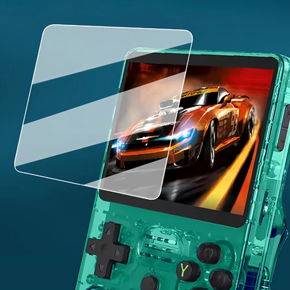 2 Buah Film Pelindung Konsol Game 9H Aksesori Game Pelindung Layar Kaca Antigores Konsol Game Tahan Aus