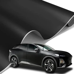 Matte Black Vinyl Car Wrap Film Self Adhesive Sheet Vehicle Decal Window Trim Console Computer Scooter Auto Decoration Stickers