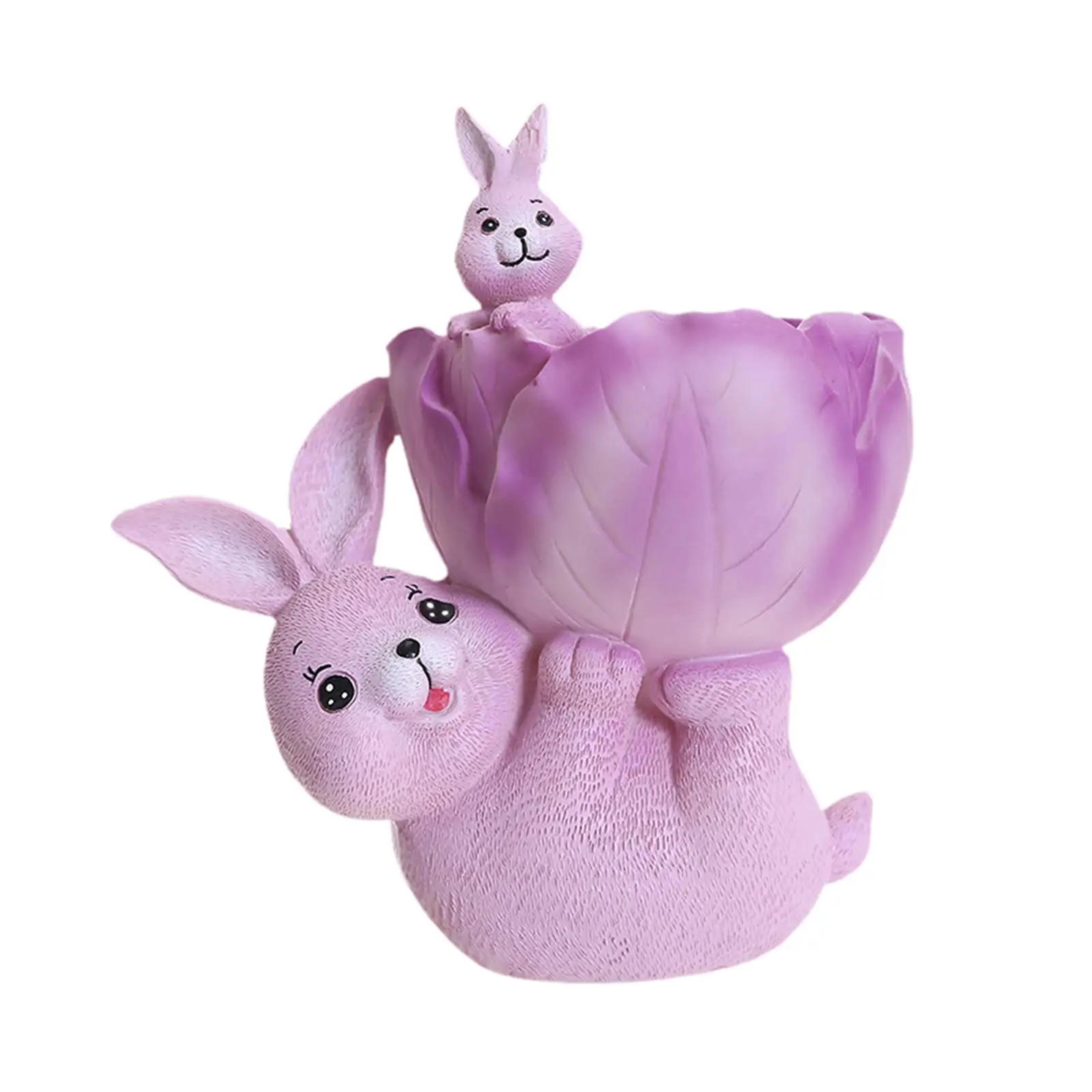 

Bunny Planter Pot for Plants Flower Cactus Animal Shaped Flower Pot Plant Holder for Office Home Outdoor Indoor Desktop Decor