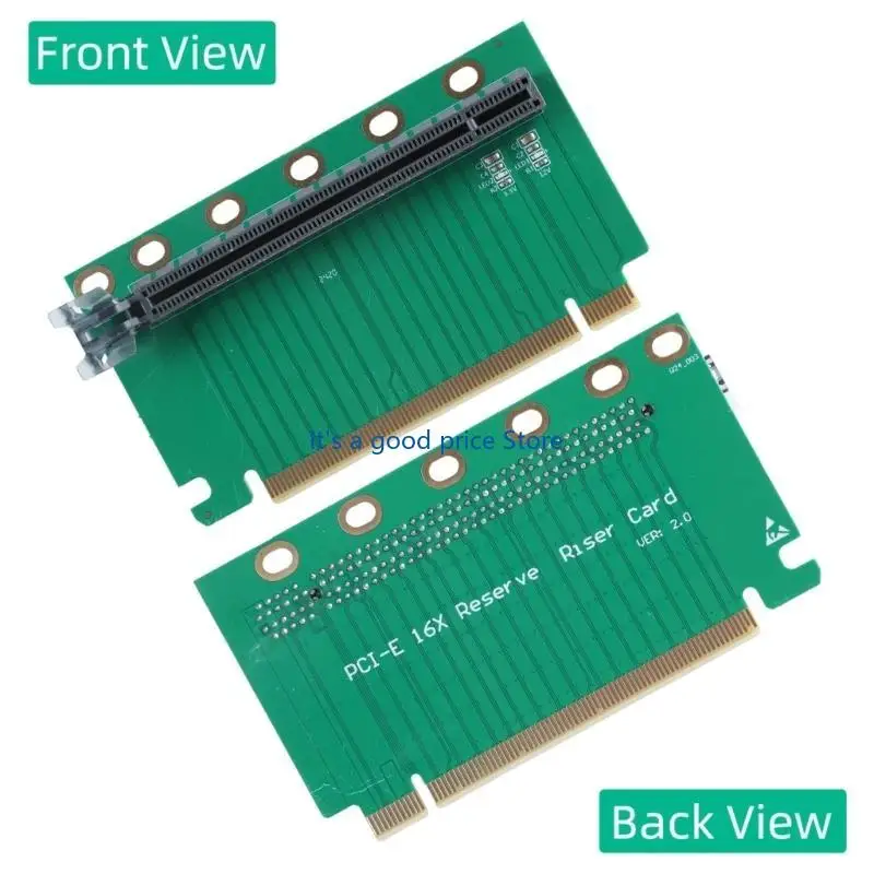 PCIe PCIExpress 16x Risers Card for 1U Computer Server Chassises 90 Degree