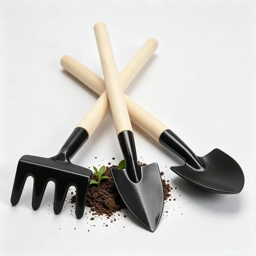 1set Small Planting Hand Tools, Durable Mini Gardening Supplies for Indoor Succulents, Pot Plant and Flower Cultivation XJM