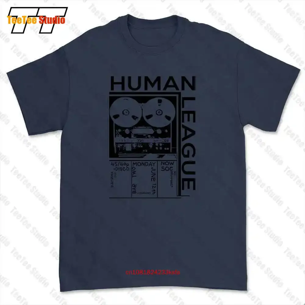 Human League Early Gig Flyer Gary Numan Kraftwerk Cabaret Voltaire T-shirt Tee WWJO