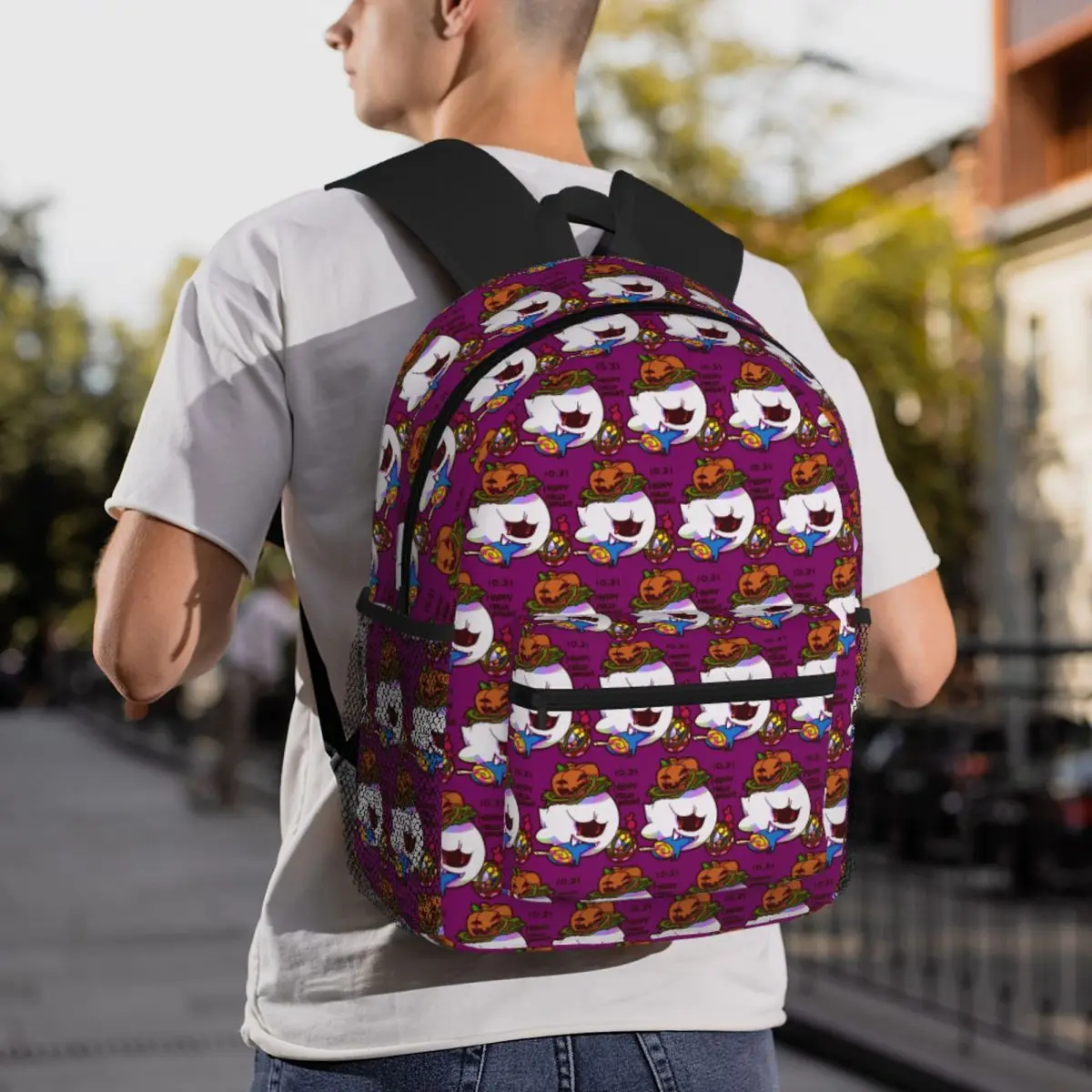

King Boo Swarm Student Backpack School Bag Hiking Travel Daypack for Boys Girls Fashion Bookbag Shoulder Bags
