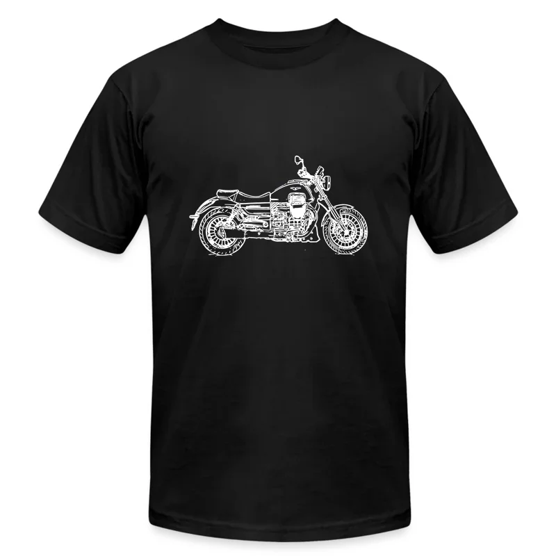 2024 Moto Guzzi Audace Motorbike Fan T-shirt Casual T Shirt Graphic Summer Short Sleeves 100% Cotton S-3XL