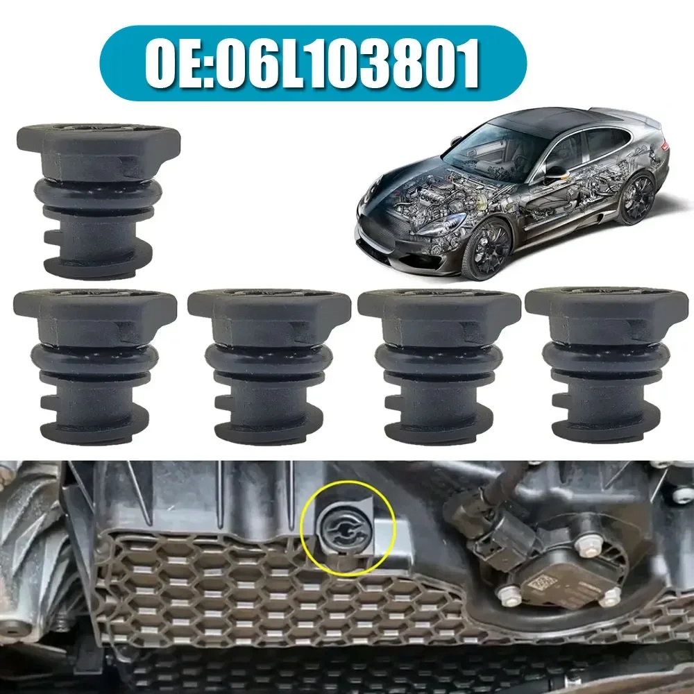 Car Petrol Engine Oil Drain Plug Oil Sump Pan 1.8 TSI 2.0 TFSI Accessory for Audi A3 A4 A5 Seat Polo Passat B8 Golf 06L103801