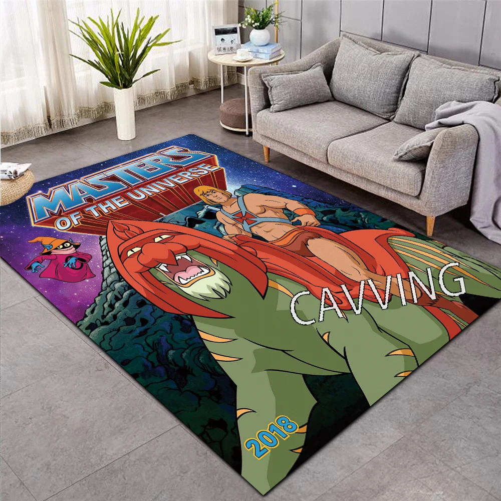 He-Man and The Master of The Universe 3D Printed Carpet Flannel Rugs Anti-slip Large Rug Home Decoration for Living Room Bedroom