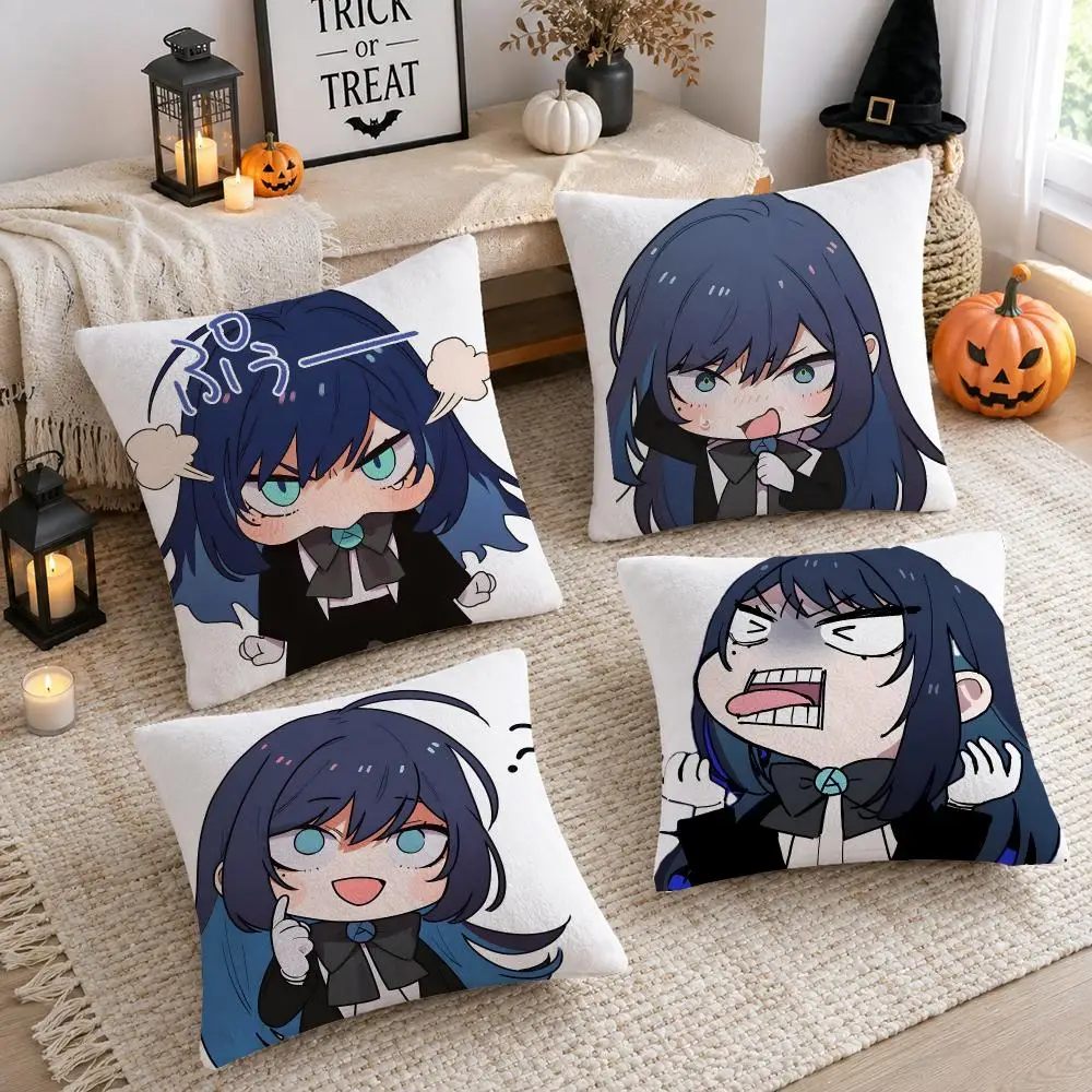 Singer A-Ado Cushion Cover Soft Plush Cushion Case Throw Pillowcase Cozy Home Sofa Bed Living Room Decor