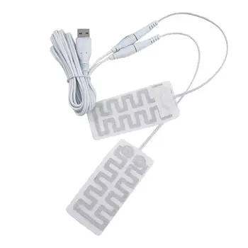 휴대용 USB 가열 장갑 패드, 전기 장갑 히터 패드, 야외 난방 필름 히터 패드, 따뜻한 발, 외출용 손