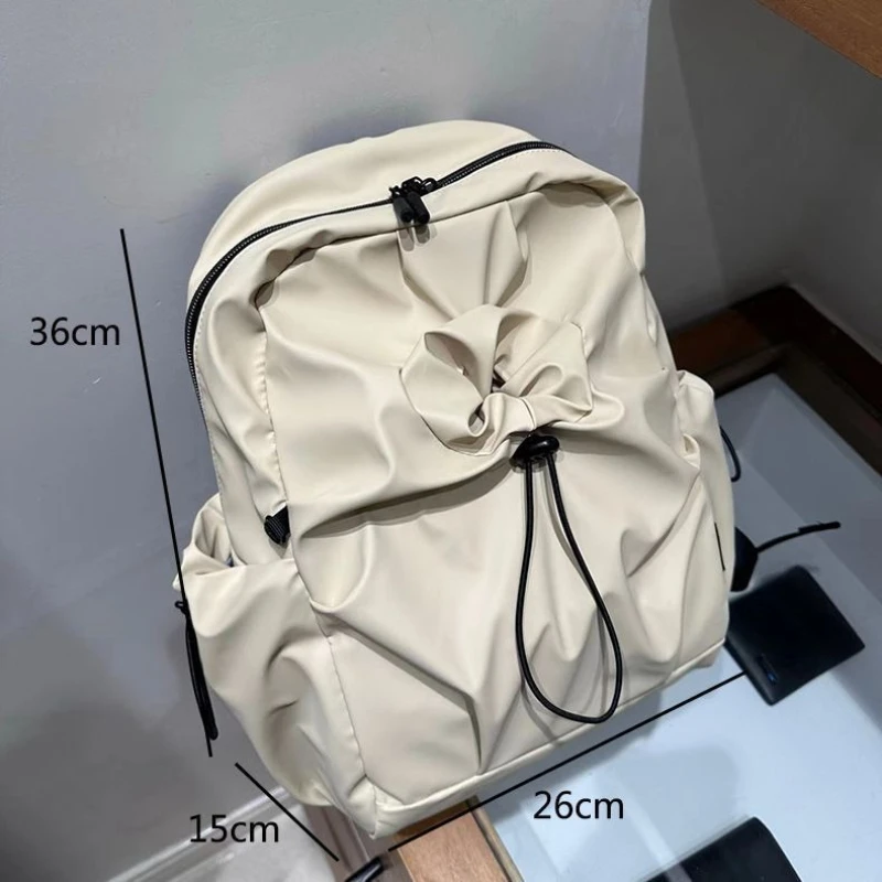 Women’s Backpack Lightweight Large-Capacity Waterproof Diaper Bag Versatile Commuter Travel Daypack for Mom for Mom Casual Use