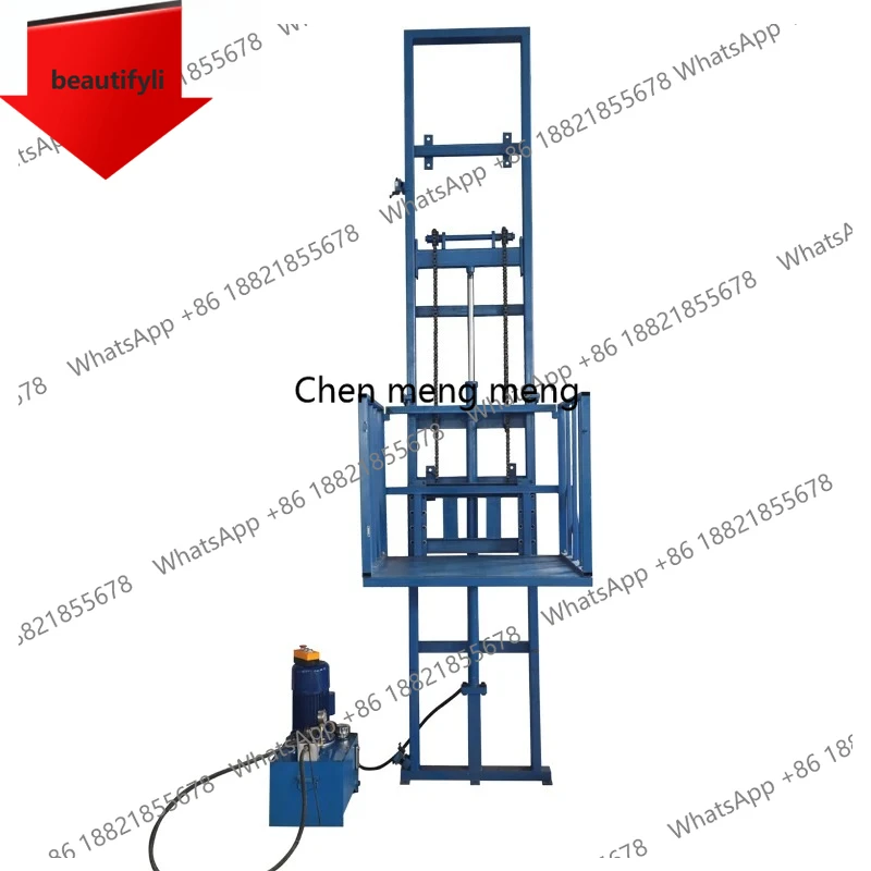 

a38 Factory Price Electric Hydraulic Elevator Lift 500 1000kg 2-12m Height Loading Platform for Construction Warehouses Home