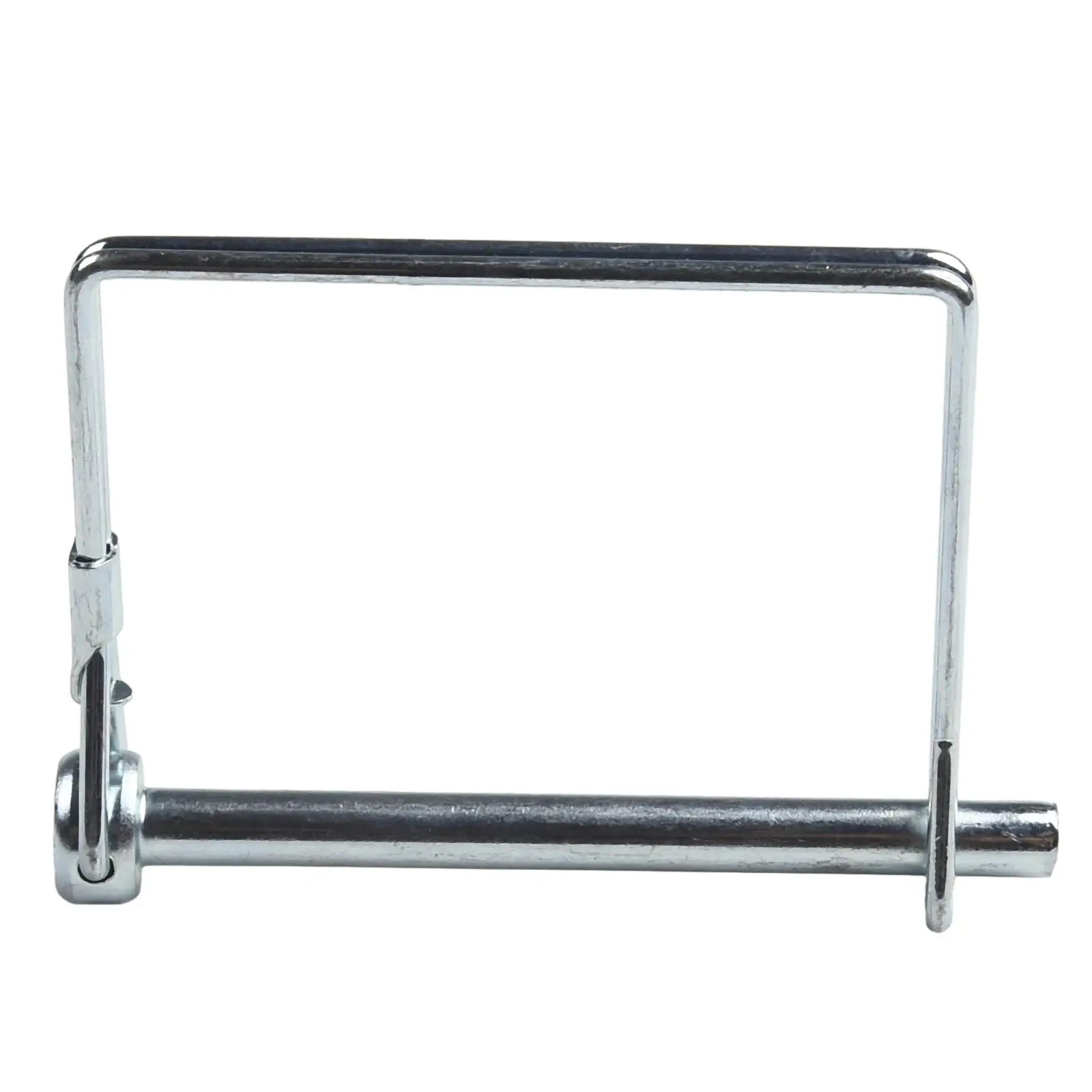 Trailer Coupler Safety Pin Lock Silver 6mm Diameter For Pintle Hook Pin For Trailer Jack Pin Square Shape Towing