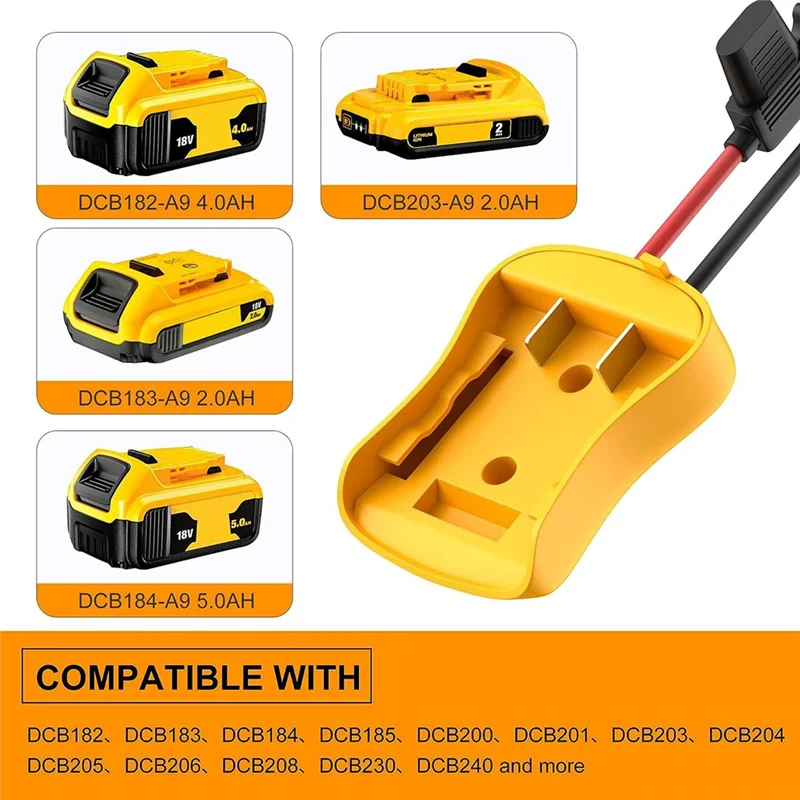 

N96R Power Wheel Adapter For Peg-Perego Kids Ride-On Toy For Milwaukee18v Battery