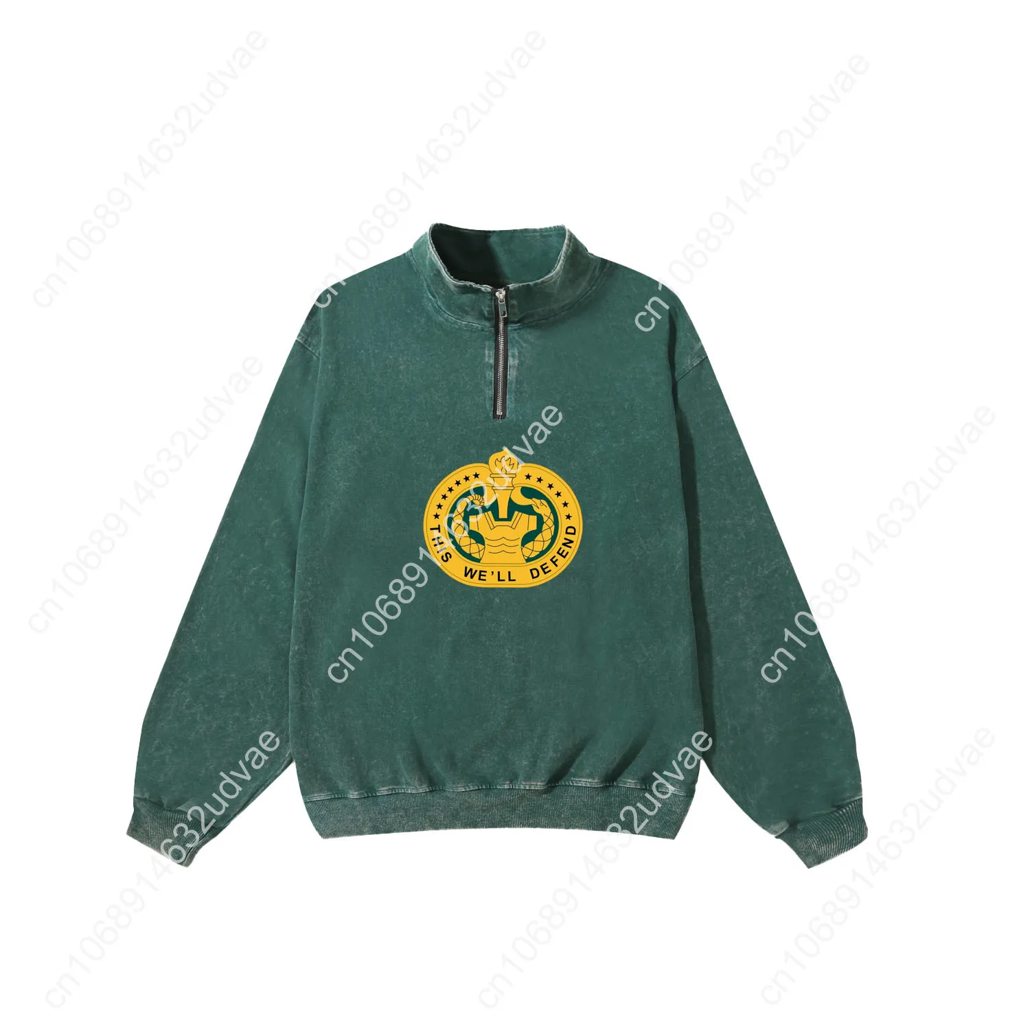 Drill Sergeant Identification Badge Retro Sweatshirt Man Woman Teenager Vintage Pullover Half Custom Made Tops Sleeved Tshirt