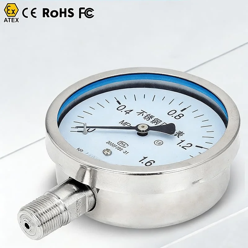 Air Pressure Gauge Water Pressure Meter Air Pressure Gauge Meter 3000 Psi Gauge