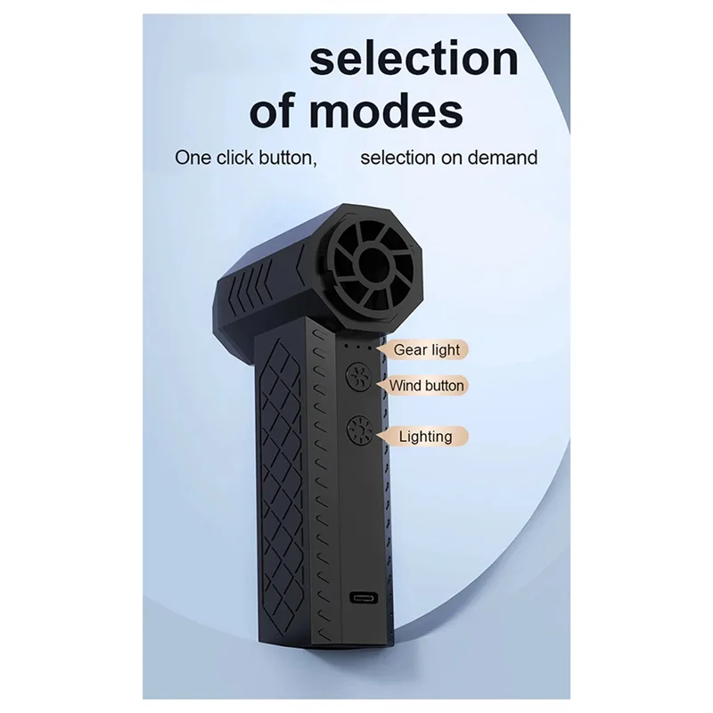 ABRU-2 - In- 1 Turbo Fan Duster Duct Fan Jet Dry Blower Violent Fan + Vacuum Cleaner Cleaning Tool
