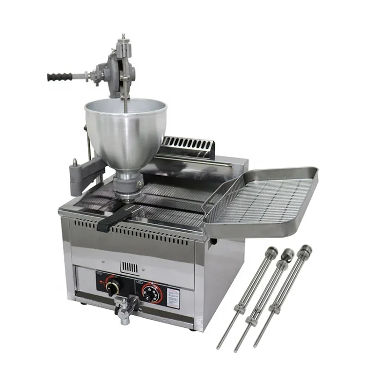 Commercial Catering Equipment Donut Making Machine 110V 220V Electric Automatic Mini Donut Fryer Machine Maker