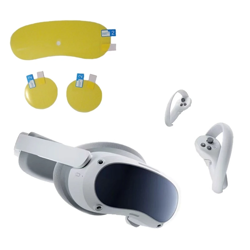 Películas protectoras para lentes de gafas, Protector de pantalla de TPU suave transparente para auriculares Pico 4/Neo4 VR