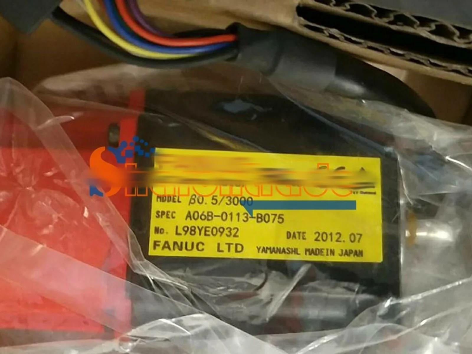 

Servo Motor A06B-0113-B075