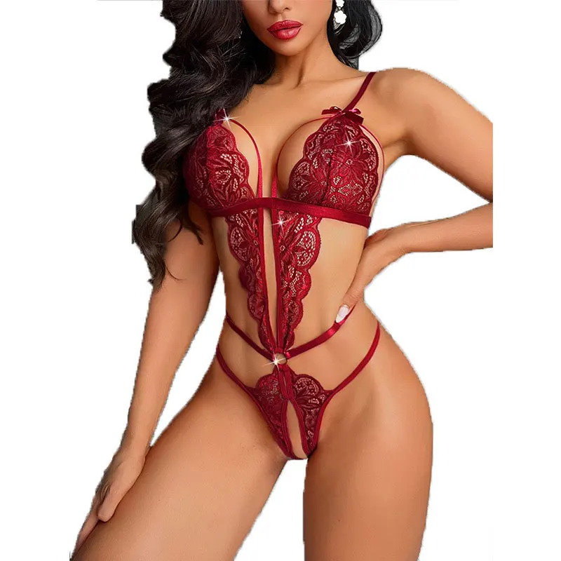 Woman Lace Brief Sets Delicate Bra Kit Push Up Transparent Underwear  Lingerie Breves Sets Thin   Bras Bodysuit