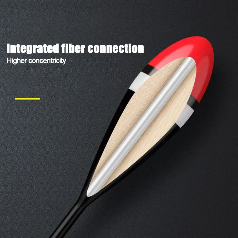 الروبيان المجموعة أحجام متنوعة تتقلب يطفو Bobbers الجليد الصيد إغراء تعويم مؤشر ضوء عصا يطفو