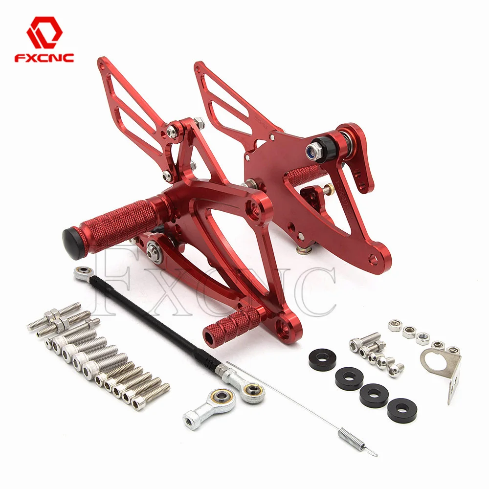 2023 CNC Rearset Footpeg Footrest For Honda CB500X CB500F CB400F CBR500R CBR400R 2013-2018 2019 2020 2021 2022 Foot Peg Pedal