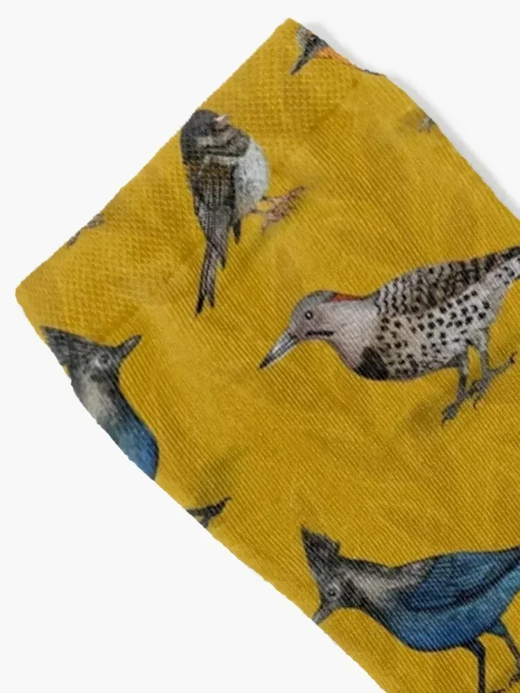 Backyard Birds of Western Washington Socks shoes valentine gift ideas Non-slip soccer anti-slip Socks Woman Men's