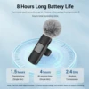 Type-C Port Professional Wireless Lavalier Microphone for Smartphones, Computers and Cameras, Plug and Play 4 Type-C Port Professional Wireless Lavalier Microphone for Smartphones, Computers and Cameras, Plug and Play 4