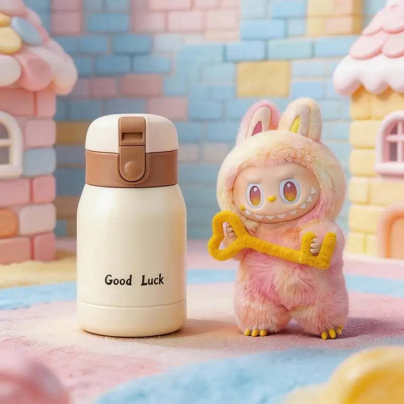 

Термос-кружка POP MART THE MONSTERS Forward High Energy Series LABUBU с прочной вакуумной изоляцией