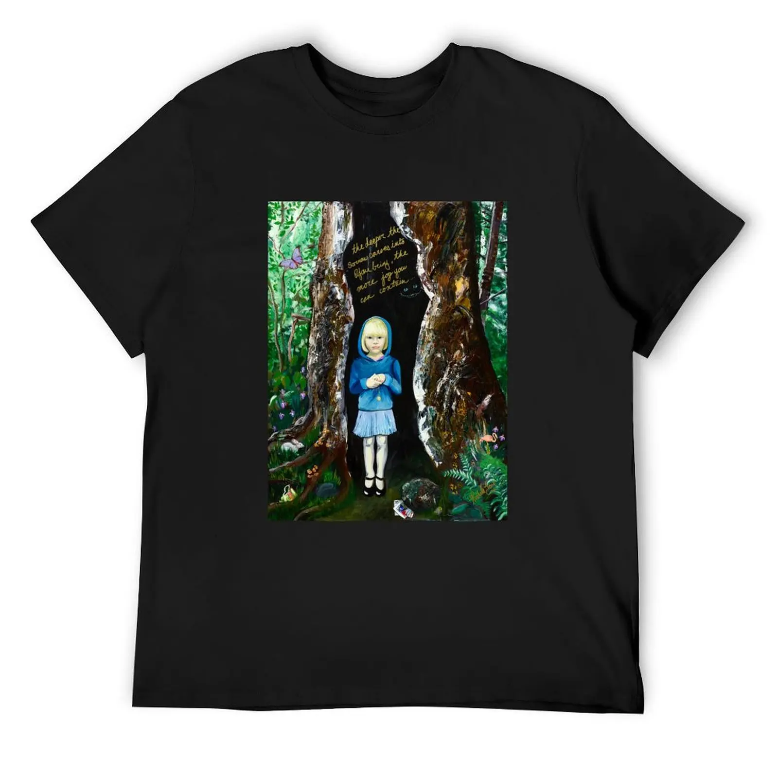 

Dark Alice T-Shirt quick-drying graphic shirts customs design your own mens graphic t-shirts big and tall