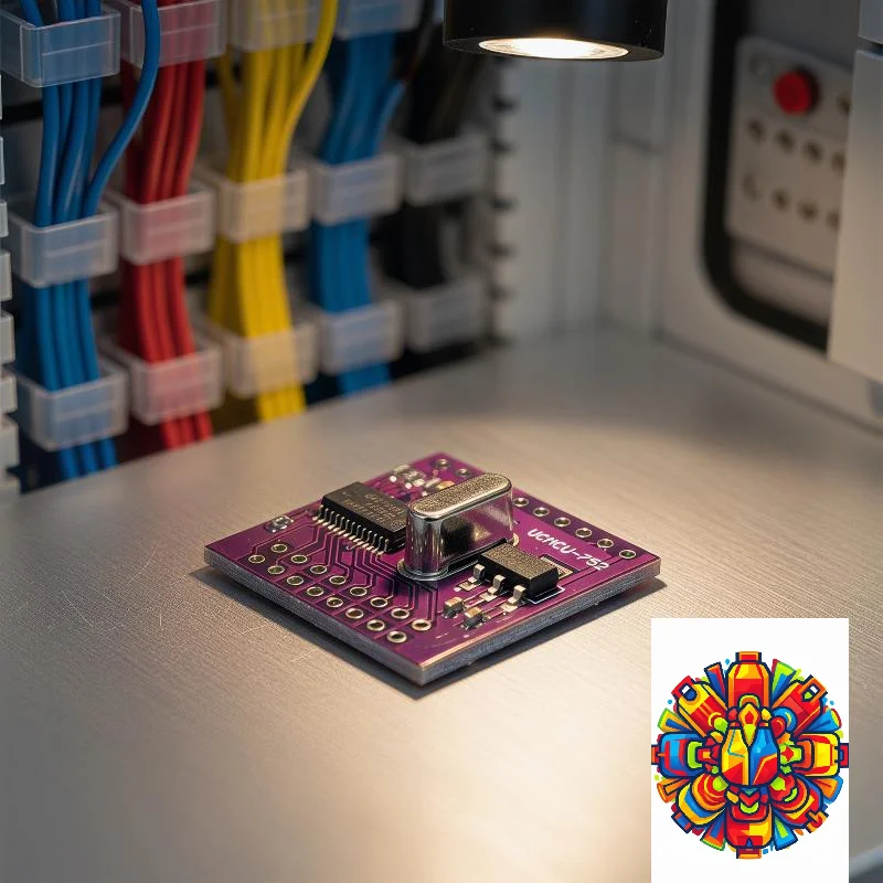 MCU-752 UART Converter Board - Reliable I2C/SPI to Dual UART Adapter for Microcontroller Development