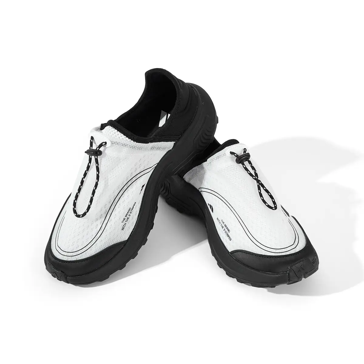 

Adidas Mesh Slip-On Running Shoes 2025 Unisex Casual Sneakers Breathable Summer Trainers