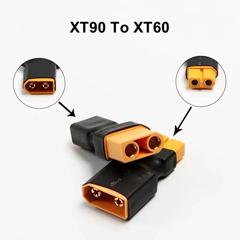 1Pc XT30 XT60 XT90 Male/Female to T Female/Male Adapter Connector For RC Drone Quadcopter Helicopter Car LiPo Battery parts