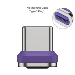 5 pieces USB-C Magnetic Connector Type C Magnetic Adapter USB C Connector Tips Head for Magnetic Charging Cable Type C Devices