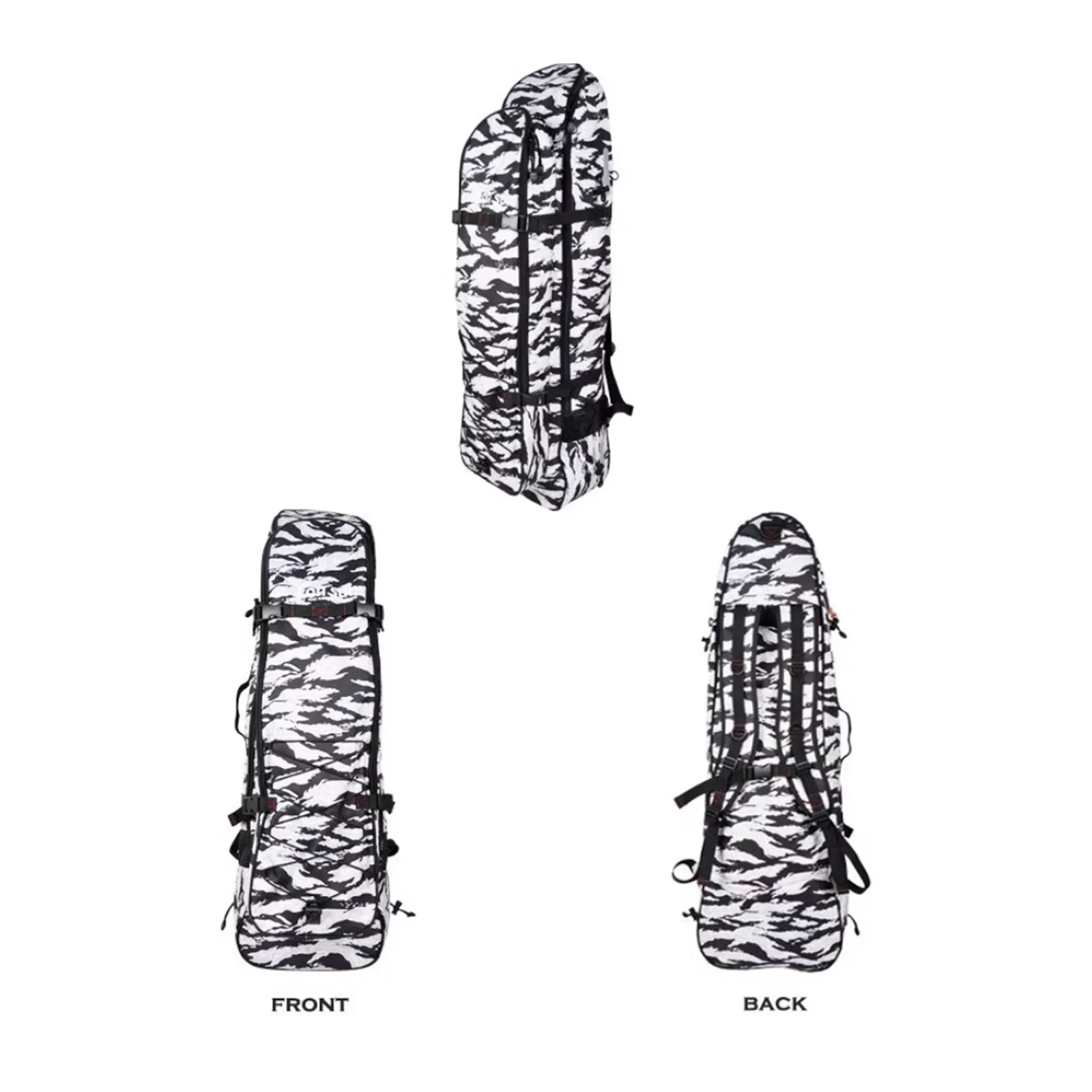 

Long Flippers Dive Bag Nylon Mesh Fins Storage Backpack with Wet Dry Compartment for Freediving Spearfishing Beach