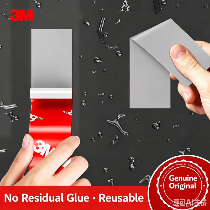 3M Double-Sided Adhesive Tape, High Viscosity Ultra Strong No-Residue Foam Tape Special for ETC Devices, Car Ornament Holders