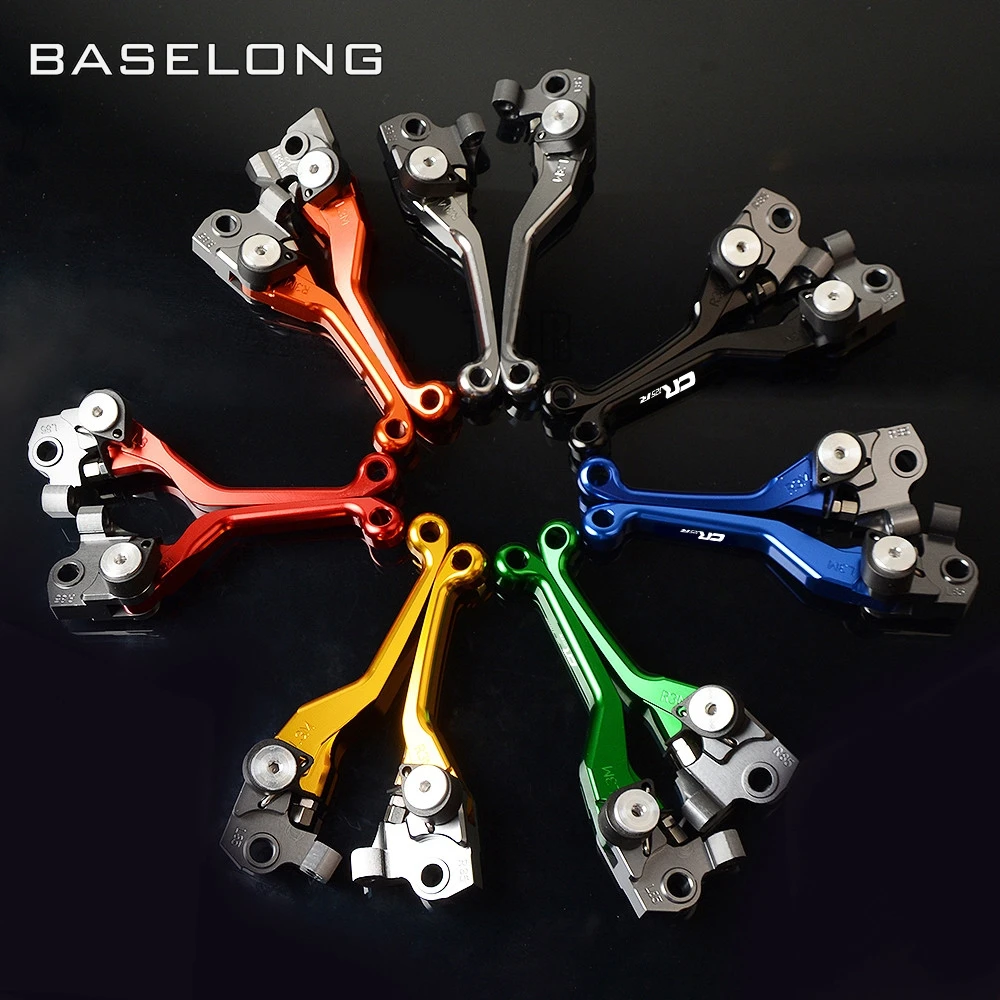 For Honda CR125R CR 125 1992 1993 1994 1995 1996 1997 1998 1999 2000 2001-2003 Dirt Bike Pit Pivot Brake Clutch Levers Handle - view 6