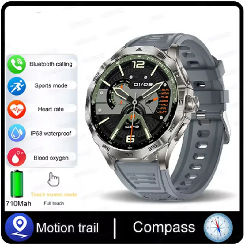 For Motorola Edge 20 Pro Edge20 Smart Watch Men 1.85 Inch HD Sports watches Bluetooth Call Heart Monitor 710mAh Smartwatch