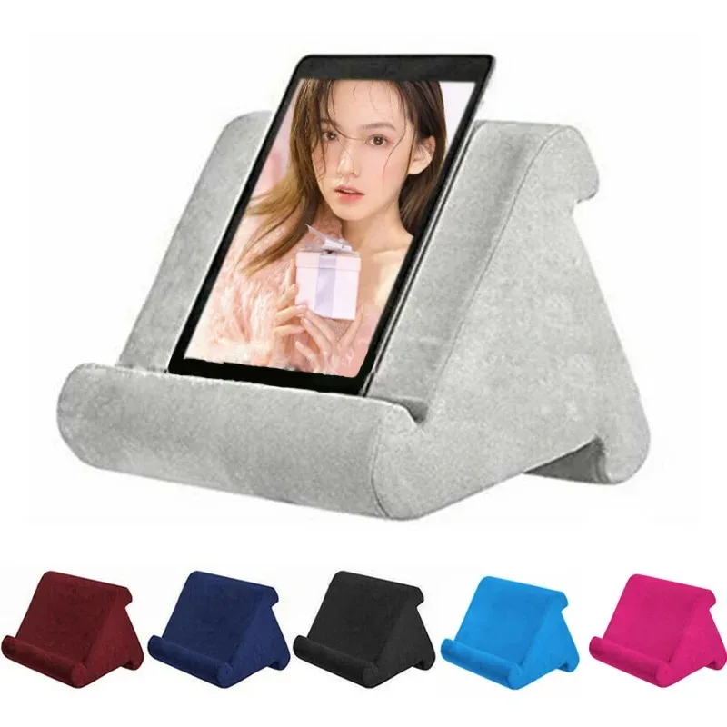 Sponge Pillow Tablet Stand For iPad Samsung Huawei Tablet Bracket Phone Support Bed Rest Cushion Tablette Reading Holder