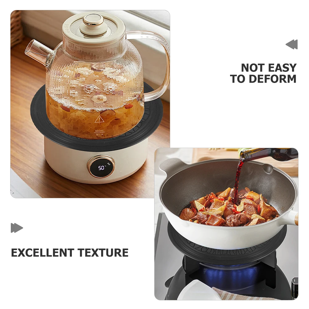 

Heat Stove Plate Gas Stove Heat Diffuser Aluminum Thermal Guide Plate Wall Mounted Storage Non-Slip Design Kitchen